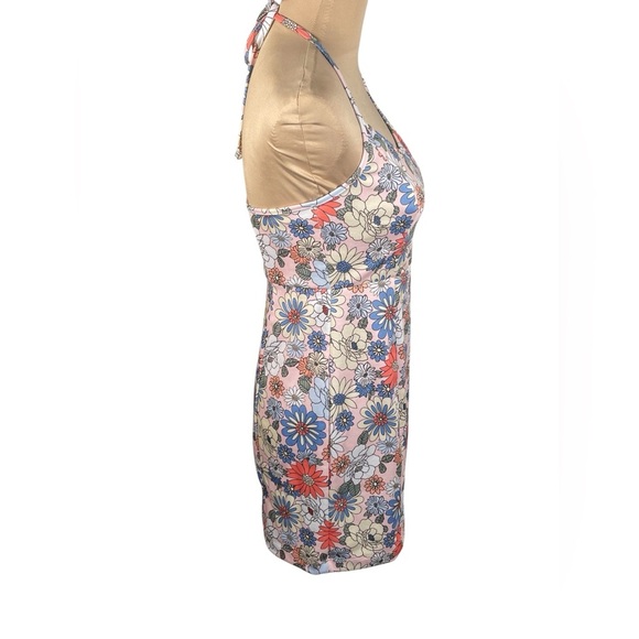 Altar’d State‎ |Vibrant Floral Halter Dress | NWT | Medium - Picture 3 of 9